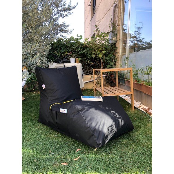 Czarny ogrodowy worek do siedzenia Daybed – Floriane Garden-image-3