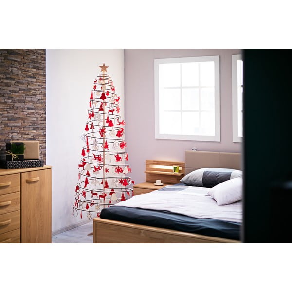 Drewniana gwiazda na choinkę dekoracyjną Spira Large-image-3