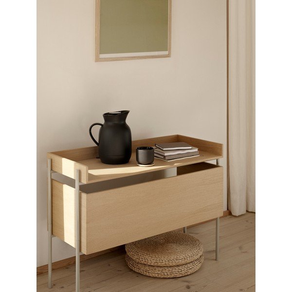 Czarny plastikowy dzbanek termos 1 l Amphora – Stelton-image-1