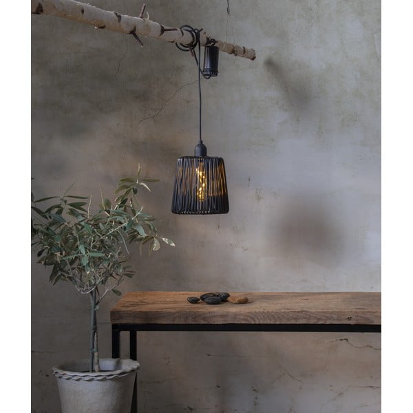 Lampa zewnętrzna LED na baterie ø 15 cm Twine – Star Trading-image-1