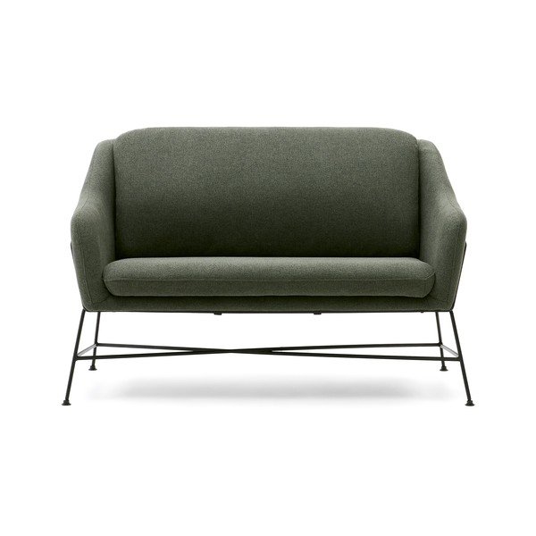 Zielona sofa 128 cm Brida – Kave Home