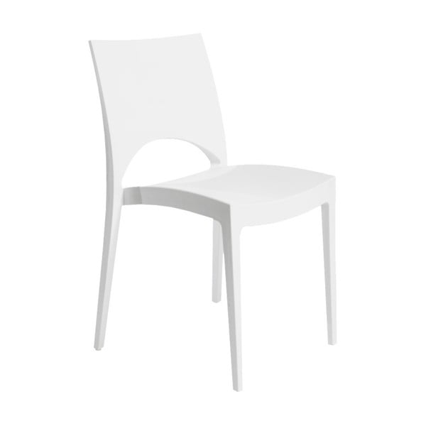 Białe krzesło Evergreen House Eduardo