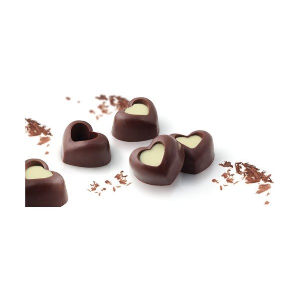 Różowa silikonowa forma na czekoladki Fackelmann Sweet Sensation-image-2