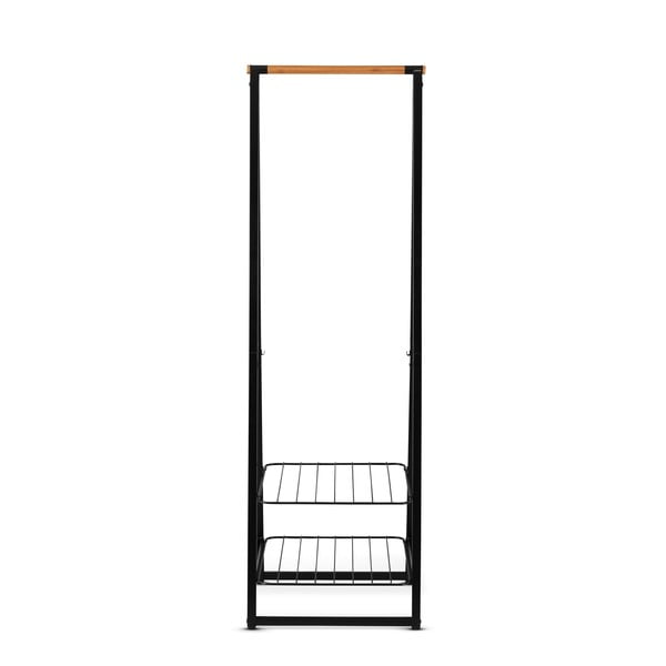 Czarny stalowy stojak na ubrania Linn – Brabantia-image-3