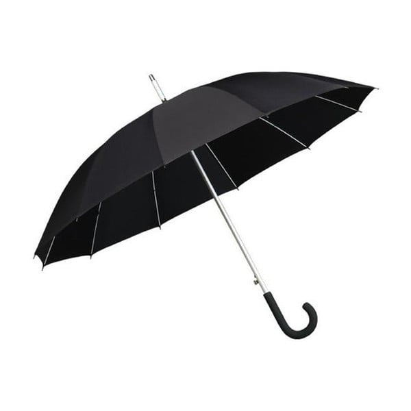 Czarny parasol Ambiance Windproof Black