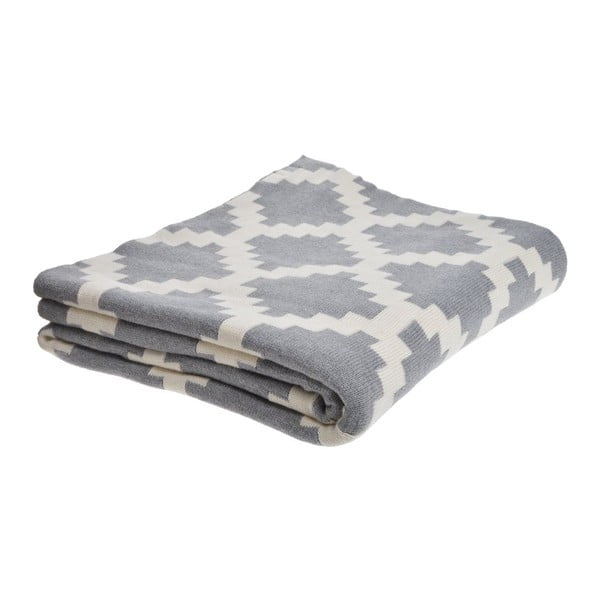 Koc Rhombus Grey, 150x170 cm-image-1