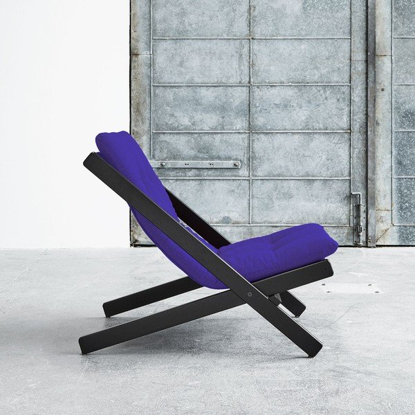 Fotel składany Karup Boogie Black/Violet-image-1