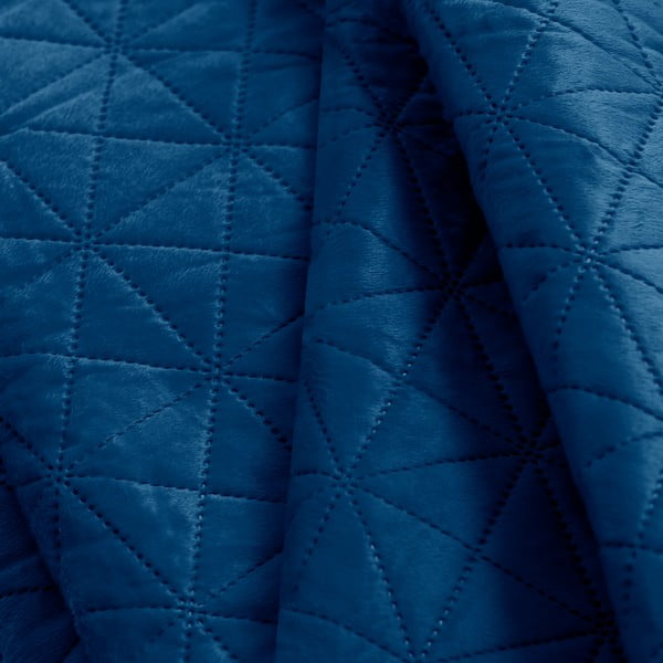 Niebieska narzuta AmeliaHome Laila Royal, 220x240 cm-image-3