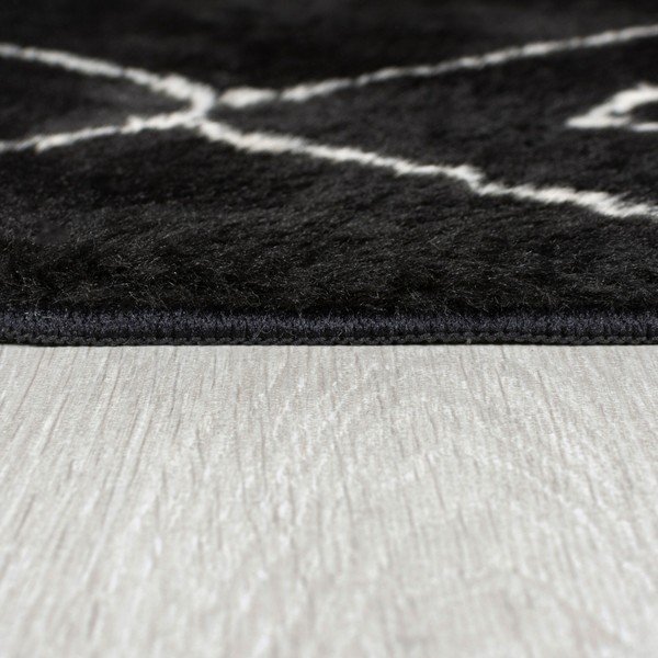 Czarny dywan odpowiedni do prania 160x230 cm Imran – Flair Rugs-image-4