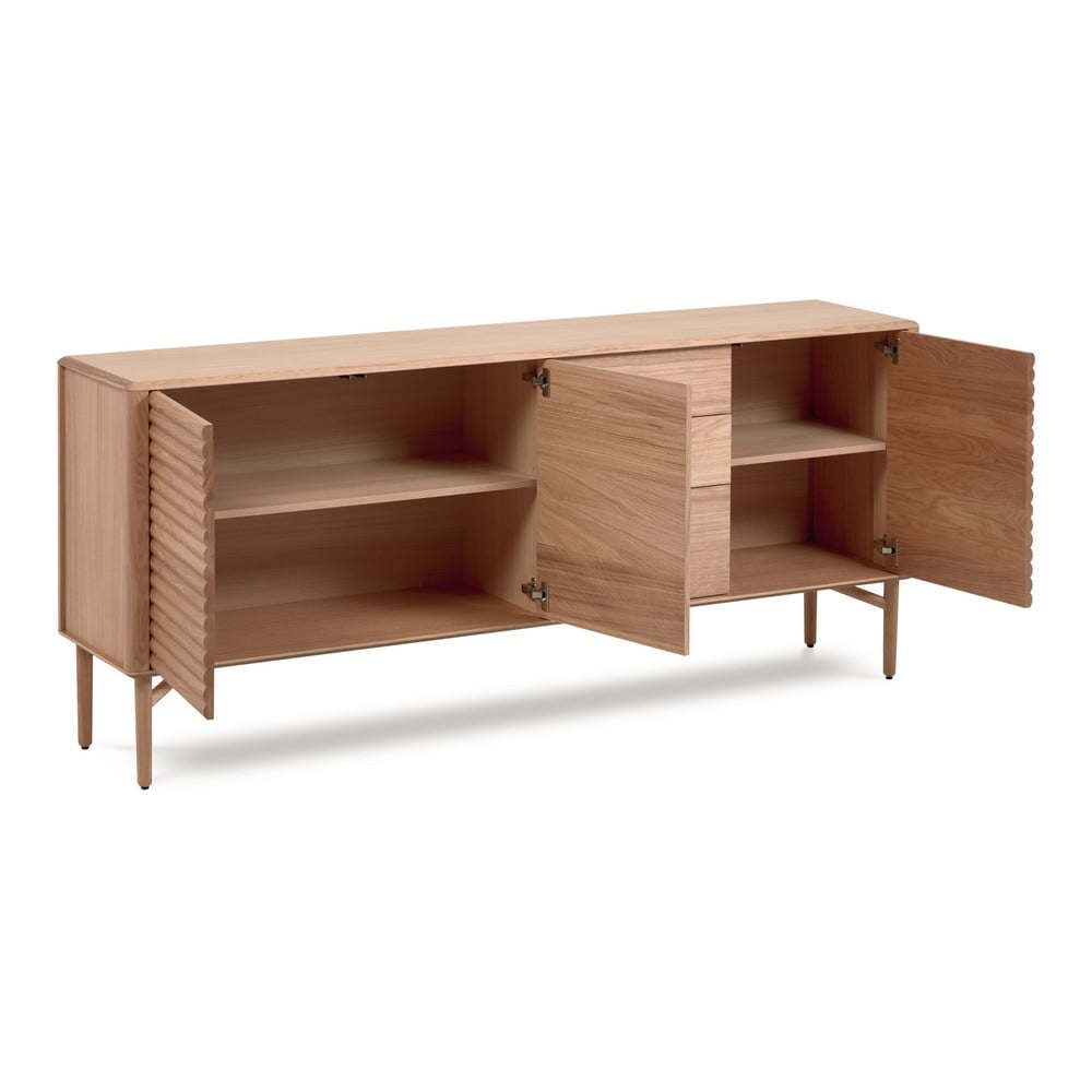 Niska komoda w dekorze dębu 200x86 cm Lenon – Kave Home (zdjęcie 5)