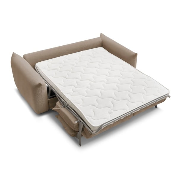 Beżowa rozkładana sofa 214 cm Ernest – Bobochic Paris-image-4