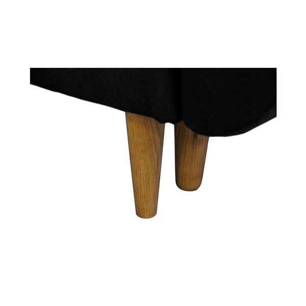 Czarna 3-osobowa sofa rozkładana Cosmopolitan design Barcelona-image-3