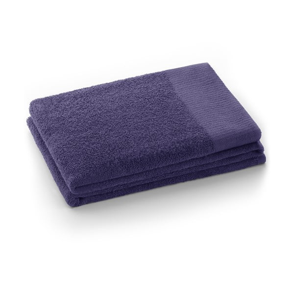Fioletowe bawełniane ręczniki zestaw 10 szt. frotte Amari – Restilo-image-2