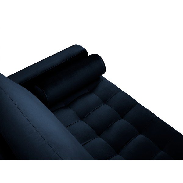 Niebieska aksamitna sofa Milo Casa Santo, 174 cm-image-4