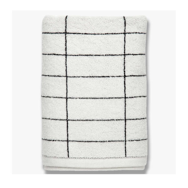 Białe bawełniane ręczniki zestaw 2 szt. 40x60 cm Tile Stone – Mette Ditmer Denmark