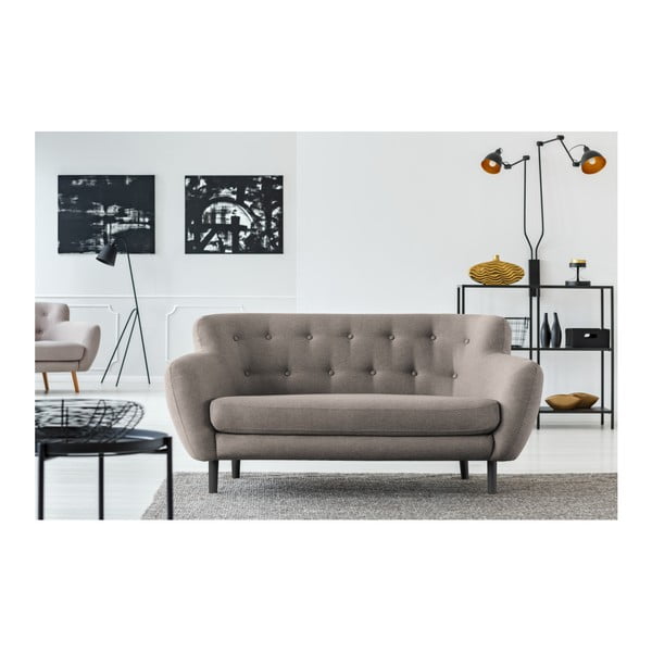 Szara sofa Cosmopolitan design Hampstead, 162 cm-image-4