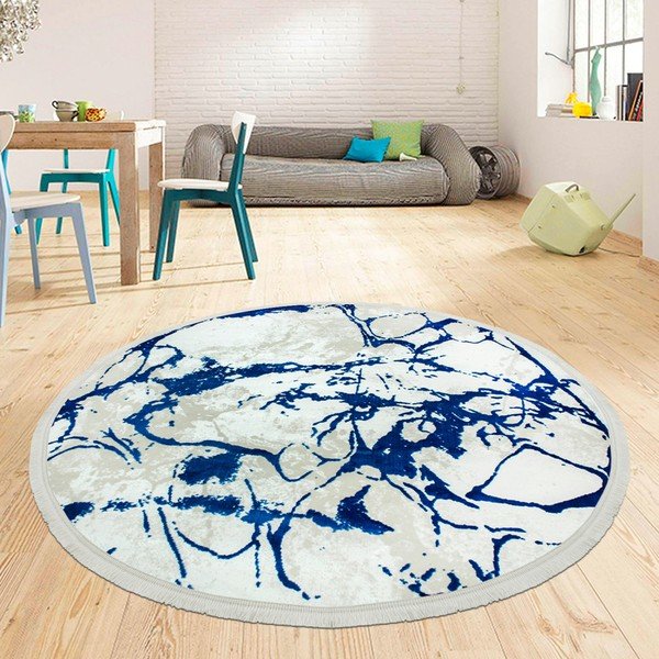 Dywan Extravagante Azul, ⌀ 150 cm