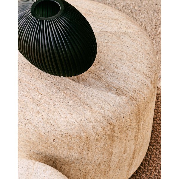 Okrągły stolik ogrodowy betonowy ø 60 cm Drasi – Kave Home-image-2