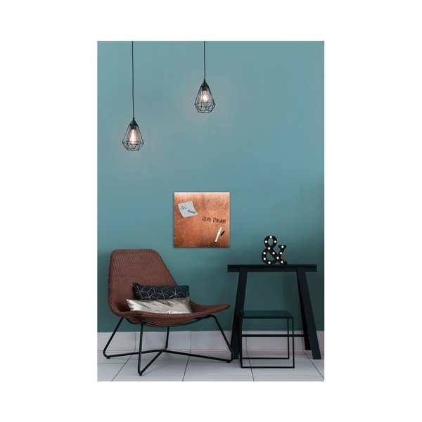 Tablica magnetyczna Styler Grey Copper, 30x30 cm-image-1