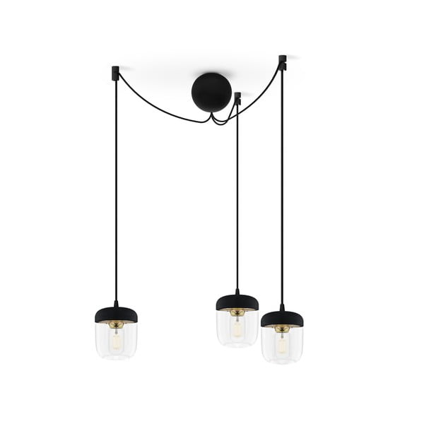 Czarny potrójny kabel wiszący UMAGE Cannonball-image-1