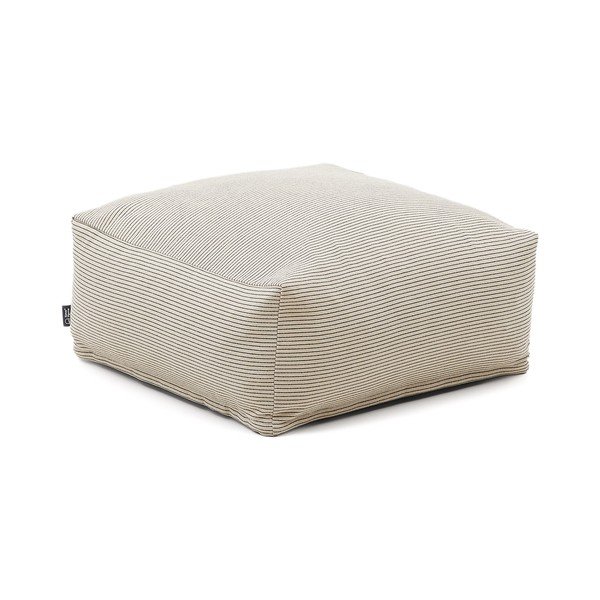 Beżowy puf Famara – Kave Home