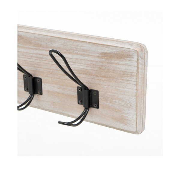 Wieszak ścienny z litego drewna paulowni – Casa Selección-image-1
