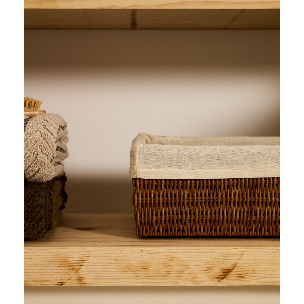 Rattanowe koszyki zestaw 2 szt. 28x20x10 cm Indali – Kave Home (zdjęcie 3)