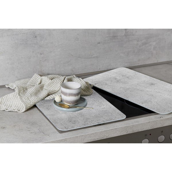 Płyty ochronne na kuchenkę ze szkła hartowanego zestaw 2 szt. 52x40 cm Universal – Wenko-image-1