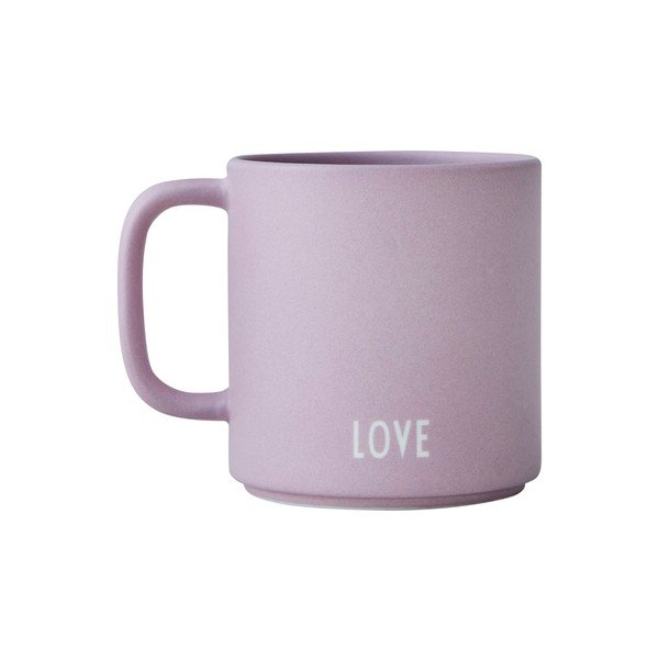 Fioletowy porcelanowy kubek 175 ml Sister – Design Letters-image-2