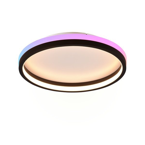 Lampa sufitowa LED w kolorze matowej czerni ze zdalnym sterowaniem ø 39 cm Hiko – Reality-image-2