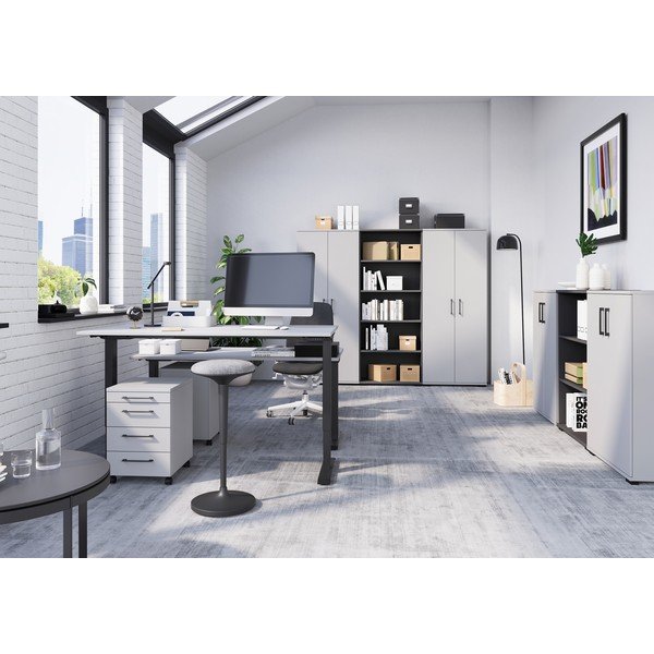 Biurko z regulacją wysokości 80x160 cm Agenda – Germania-image-1