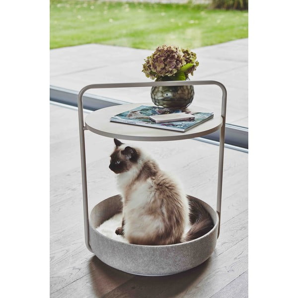 Okrągły stolik ø 50 cm Tavolino Nougat – MiaCara-image-1