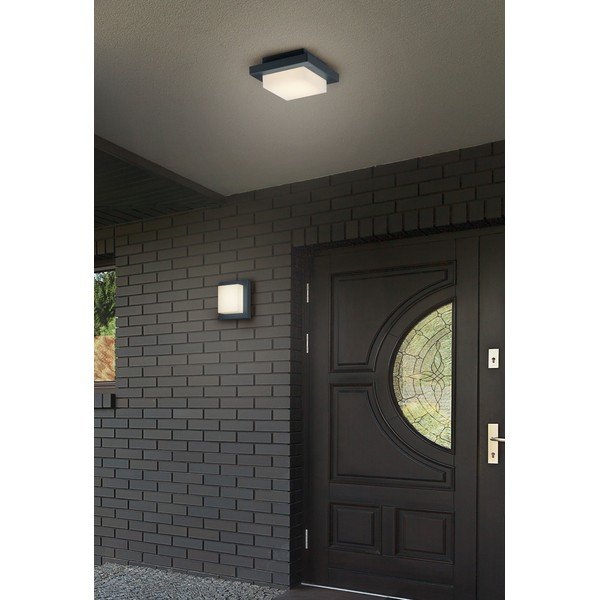 Lampa zewnętrzna ścienna LED (wysokość 14 cm) Hondo – Trio-image-2