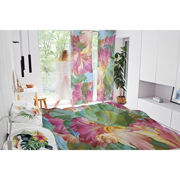 Zasłona z satyny bawełnianej 110x250 cm Vibrant Colours – Butter Kings-image-1