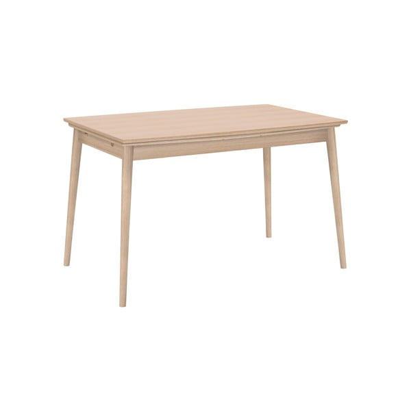 Rozkładany stół z brązowym blatem WOOD AND VISION Curve, 142x84 cm