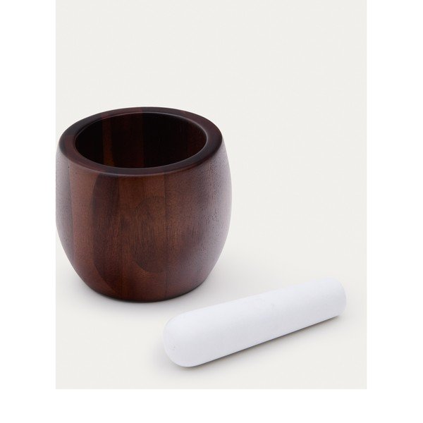 Drewniany moździerz Tori – Kave Home-image-2