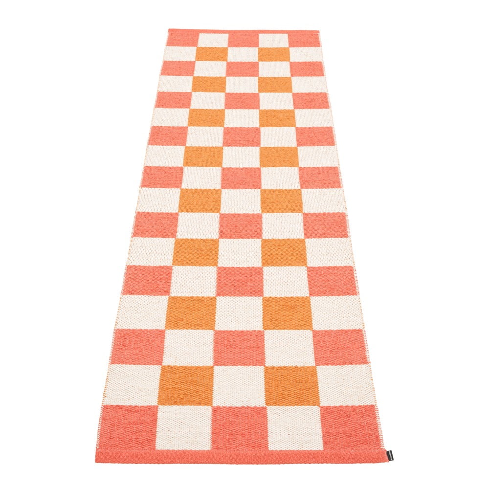 Łososiowo-pomarańczowy chodnik odpowiedni na zewnątrz 70x240 cm Pix Flamingo – Pappelina