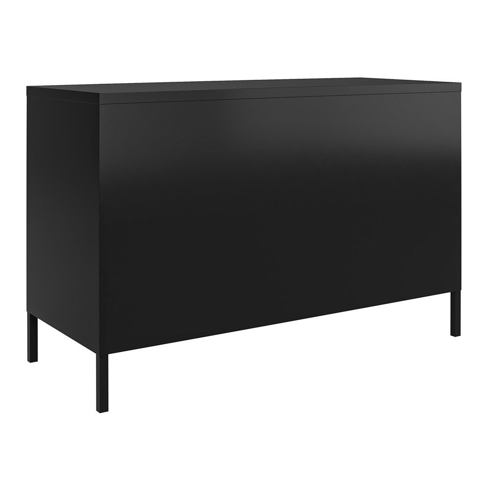 Czarna metalowa szafka 100x64x40 cm Mission District – Støraa (zdjęcie 7)