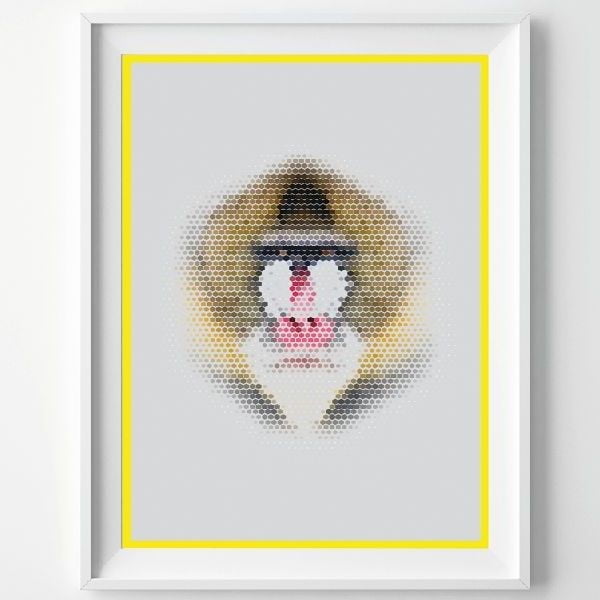 Plakat Monkey, A3
