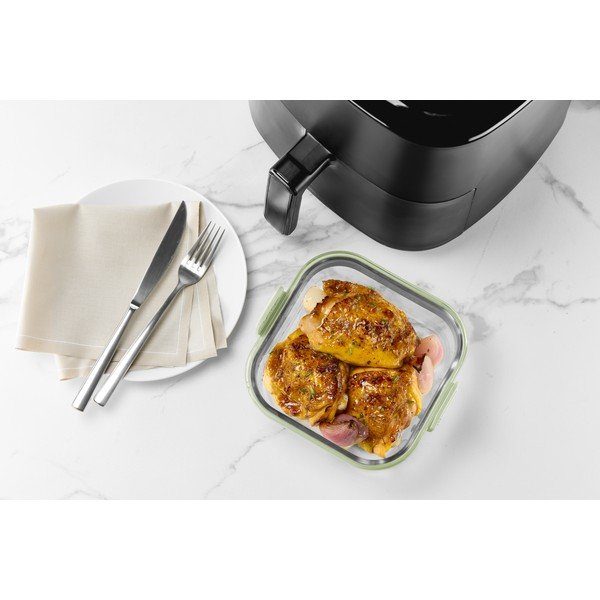 Szklana forma do pieczenia 18,5x17,5 cm – Lékué-image-4