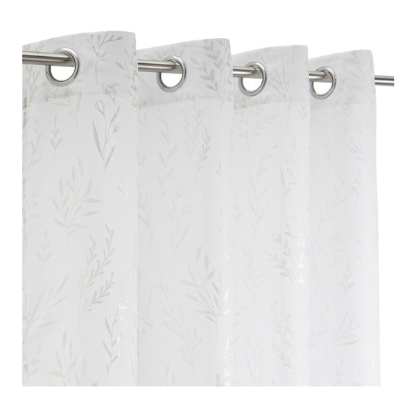 Firanka w biało-srebrnym kolorze 140x260 cm Buds – Casa Selección-image-2