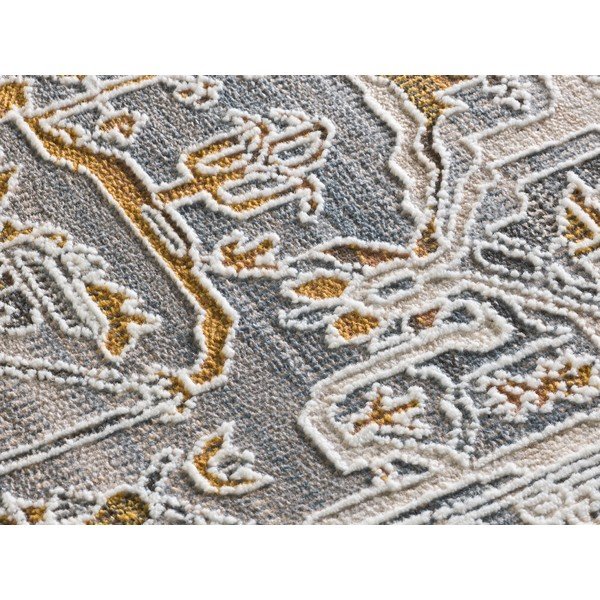 Szaroniebieski dywan 192x290 cm Berta – Universal-image-4