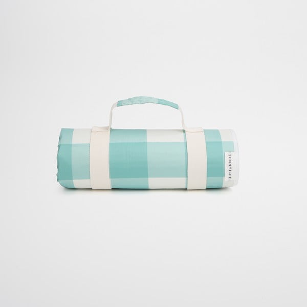 Koc piknikowy z mikrowłókna 140x175 cm Jardin Ocean – Sunnylife-image-1