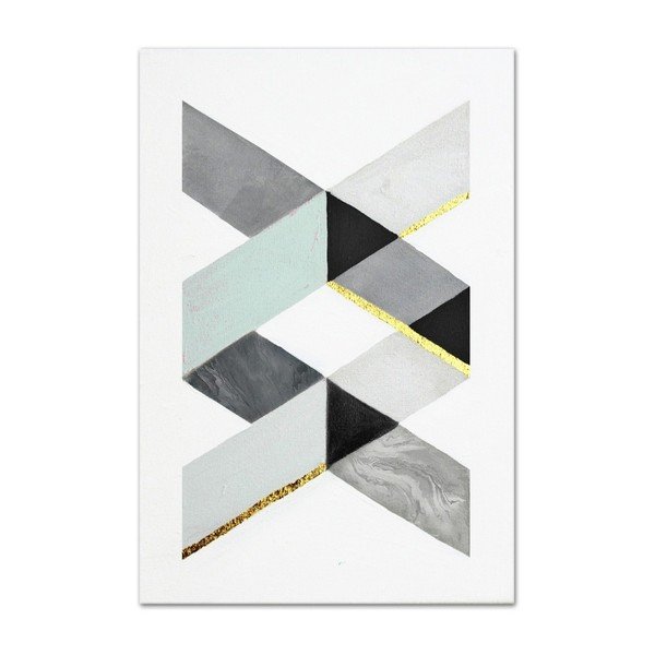 Ręcznie malowany obraz JohnsonStyle The DNA, 60x90 cm