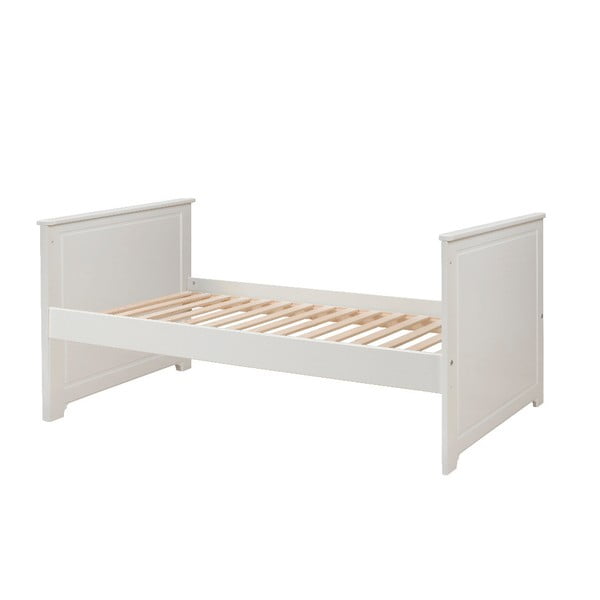 Białe regulowane łóżko dziecięce BELLAMY Marylou, 70x140 cm