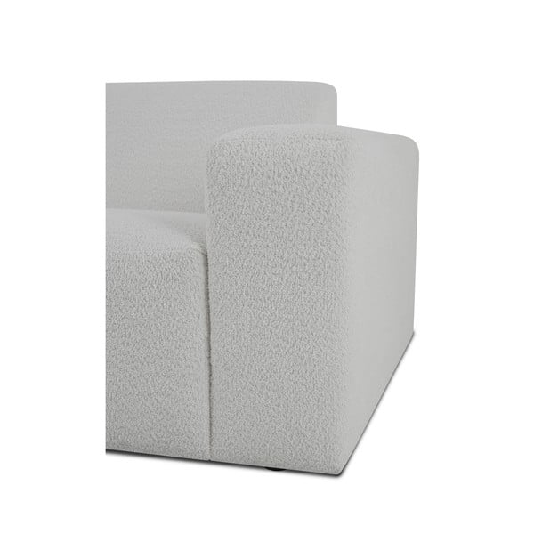 Biała sofa z materiału bouclé 228 cm Roxy – Scandic-image-3