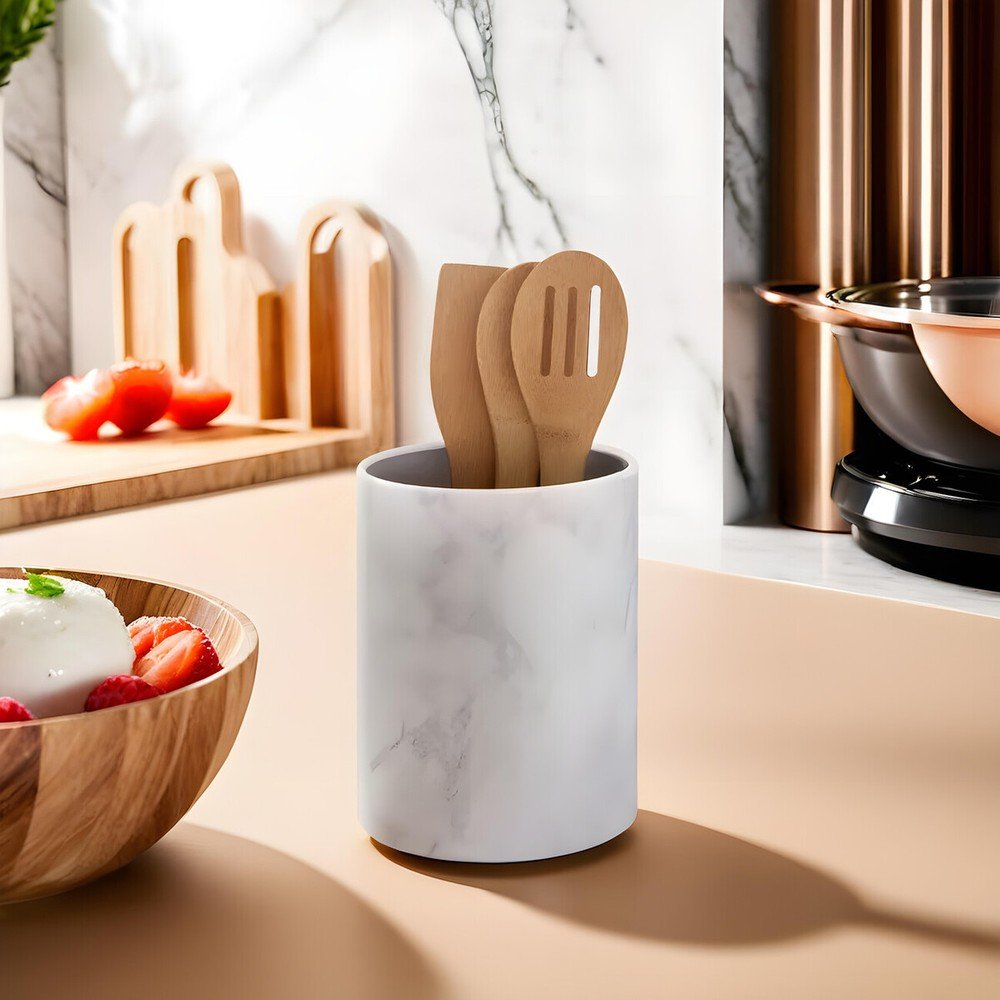 Stojak na przybory kuchenne ze stali nierdzewnej Easton – Premier Housewares (zdjęcie 4)