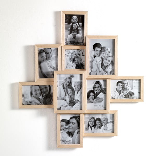 Brązowa ramka ścienna 59x65 cm Multiple – Tomasucci-image-2