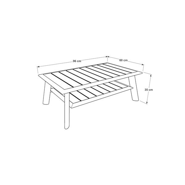 Stolik ogrodowy 60x96 cm Spring – Ezeis-image-3