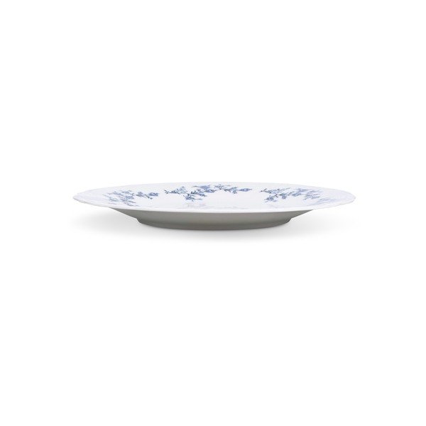 Biały/niebieski porcelanowy talerz do serwowania ø 32 cm Retro – BonBistro-image-4